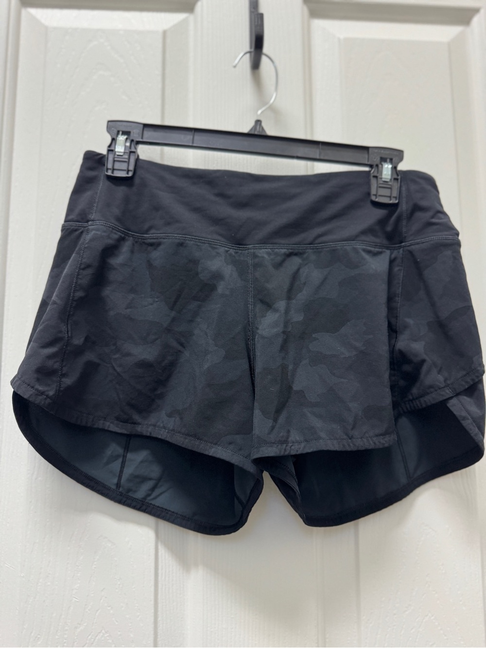 Lululemon Run Times short Black Camo